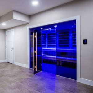 Permanently Installed Custom InfraSauna For Sale