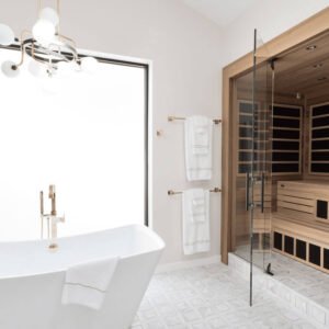 Permanently Installed Infrared Sauna For Sale