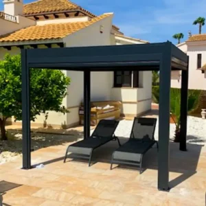 Eclipse 3 x 3m LED Motorised Pergola For Sale