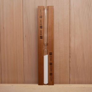 15-Min Sand Timer, Wood For Sale